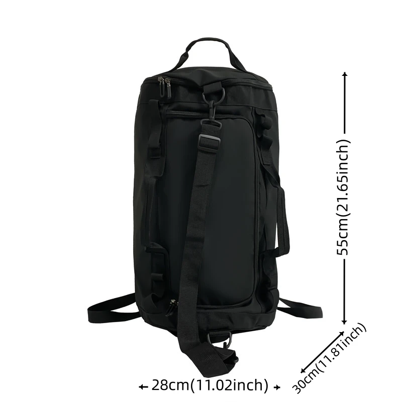 Imagem -05 - Mochilas Masculinas de Nylon Bolsa de Ombro Multifuncional Bolsa Esportiva e Fitness de Alta Capacidade Bolsas de Tiracolo Moda Masculina