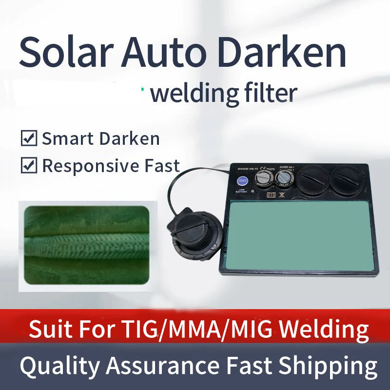 Solar auto darkening grind filter True Color welding mask/helmet/welder cap/welding lens/eyes mask for welding machine