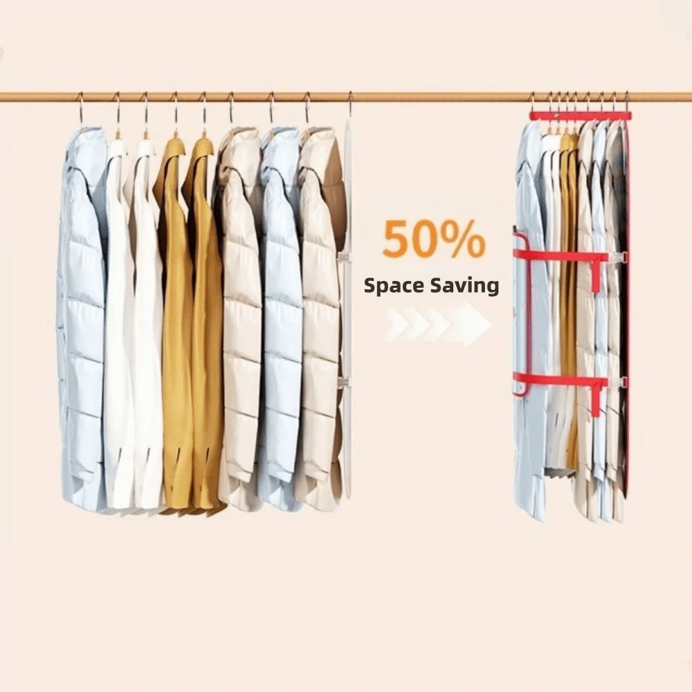 

Компрессионный пылезащитный складной чехол для хранения пуховиков Dopamine Clothing, большой емкости, защитный