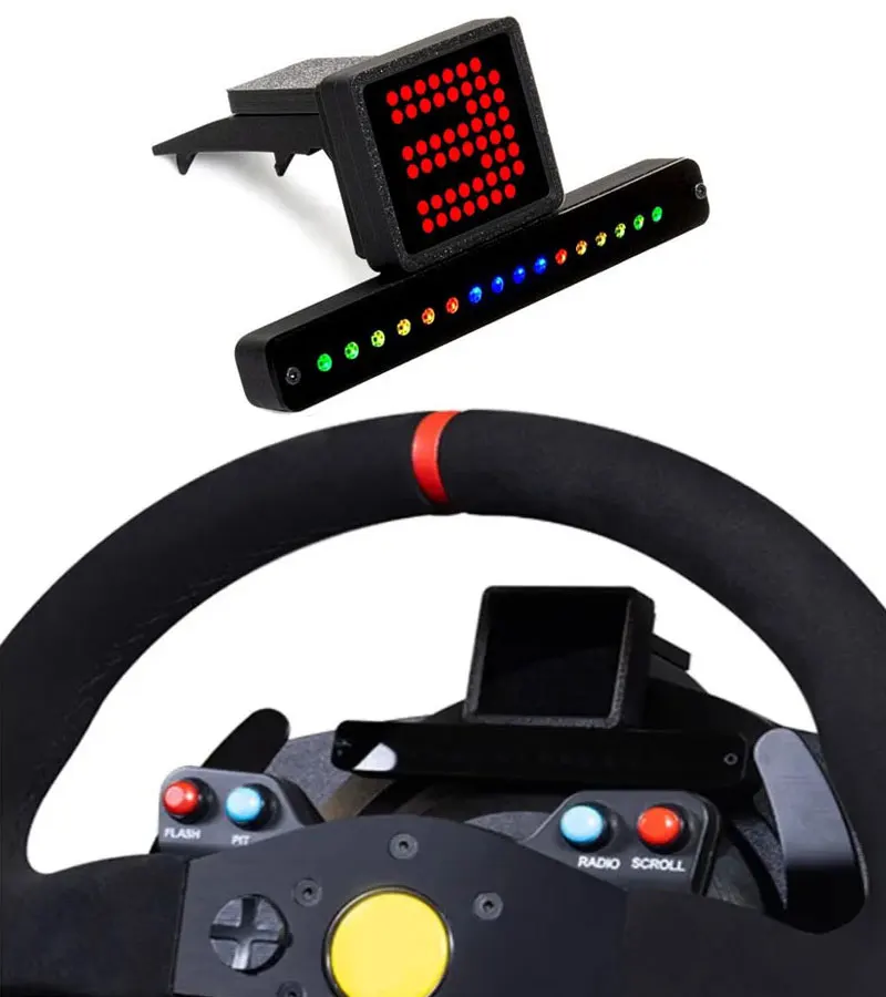 PC Simulation Racing Game Dashboard Display Meters For Thrustmaster T300 For Logitech G29 G27 SIMAGIC FANATEC MOZA