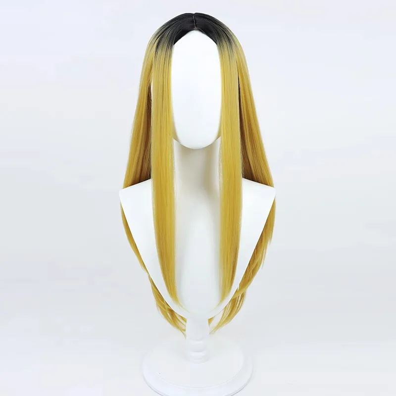 Haikyuu Kenma lang haar vrouwelijke versie cosplay pruik hete verkoop Kerst Halloween Pruik