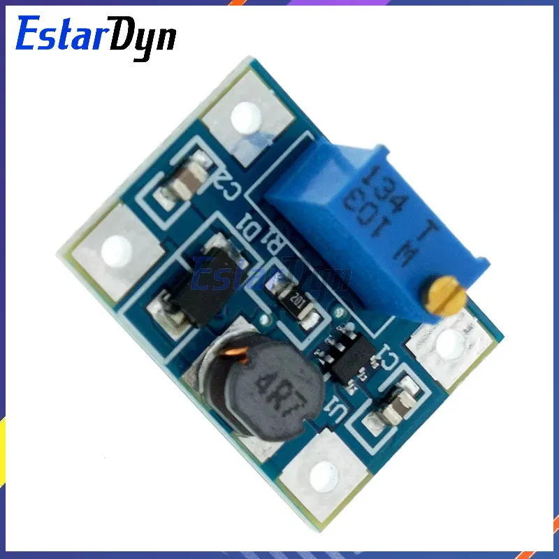 Estardyn SX1308 DC-DC 2-24V to 2-28V Step Up Adjustable Power Module Step Up Boost Converter Large current 2A