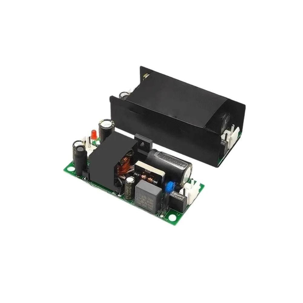 24W Power Module 5V 4A AC to DC Converter for Industrial Control Panels 85-264VAC Input Compact 66.2x30.5x21.7mm