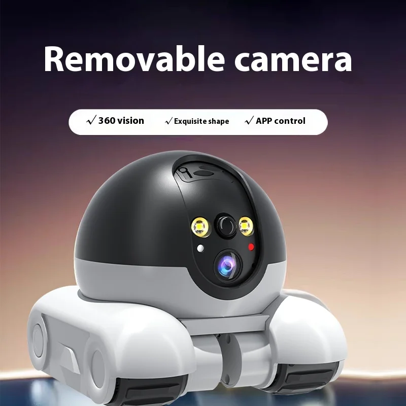 Caméra de Surveillance sans fil Wifi haute définition pour animaux de compagnie, téléphone portable à distance, Conversation, usage domestique