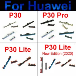 Power Volume Button For Huawei P30 P30 Pro P30 Lite On OFF Power Volume Audio Control Side Buttons Up Down Mini Keys Repair Part