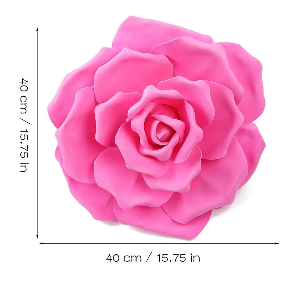 Exaggerated Rose Flowers Fascinator Hat Wedding Bridal Tea Party Cocktail Jockey Club Flower Headbands Makeup Prom Photo Shoot
