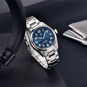 2024 yeni 38 mm paganı tasarım marka üst pilot, erkek izle mekanik kendinden kurmalı nh35a yn55a safir kristal, su geçirmez su geçirmez água 200m erkek saati Erkek sesi için zamanında en iyi 10 satış-no. 10