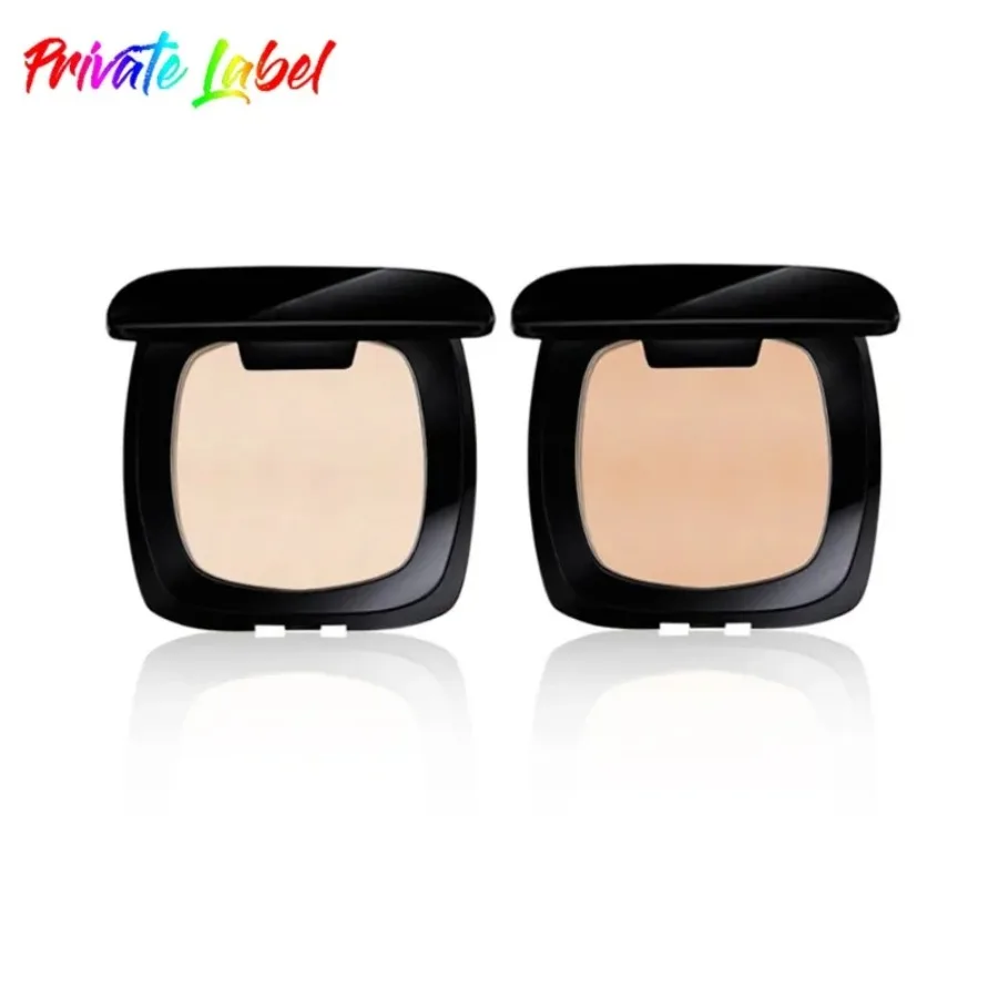 

Private Label 2colors Sweat-resistant Concealer Pressed Powder Oil Control Long Lasting Smooth Full Coverage Face Makeup Bulk