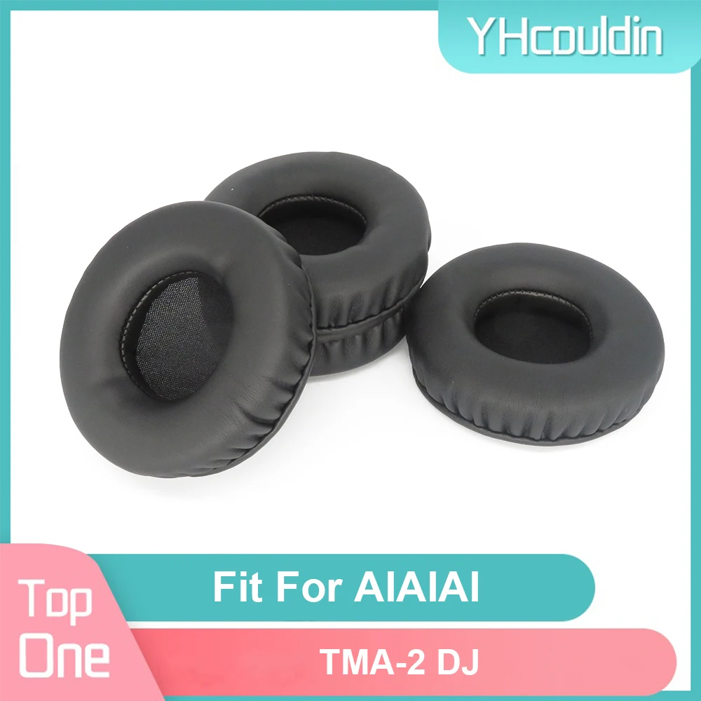 Nút Tai Nghe Bằng Cho AIAIAI TMA-2 DJ Tai Nghe Earcushions PU Miếng Lót Mềm Mại Xốp Đệm Tai Đen