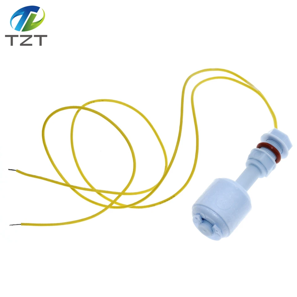 Produktbild von Flüssigkeitsschwimmer Wasserstandssensor – Seitliche Montage, Edelstahl, 220V AC/DC, 1,5A Schaltstrom – Für Füllstandüberwachung