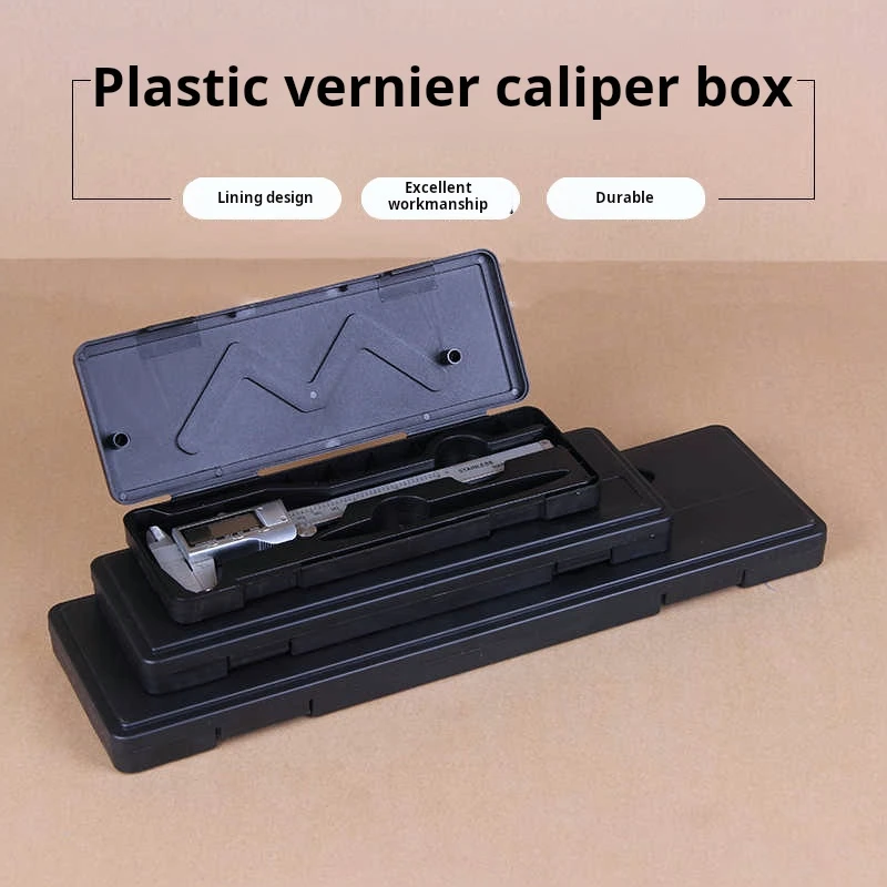 Plastic Box The Outer Packaging Box For The Metal Digital Caliper Can Hold 150mm Calipers Plastic Material Calipers Not Included