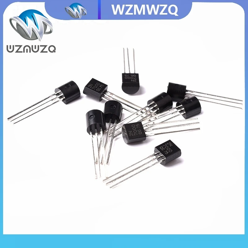 

100PCS 2N7000 N-Channel MOSFET TO-92 new products and ROHS