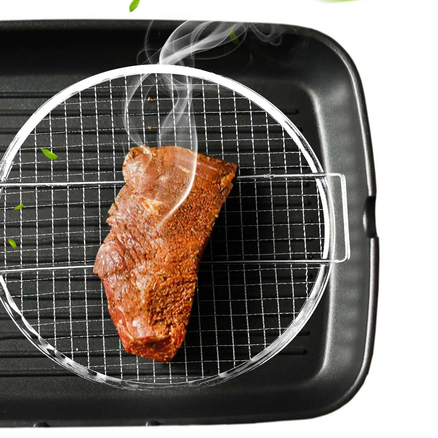 

БЫСТРАЯ ПРОДАЖА: Подставка для дегидратора, подставка для гриля, подставка для аэрофритюрницы с пятью штабелируемыми ярусами, пищевая, для дегидратора, из нержавеющей стали