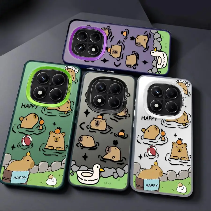 Задний чехол для телефона Xiaomi Mi 11 Lite 13T 12T Pro с милой капибарой и рисунком Задний чехол для телефона Xiaomi Mi 11 Lite 13T 12T Pro с милой капибарой и рисунком