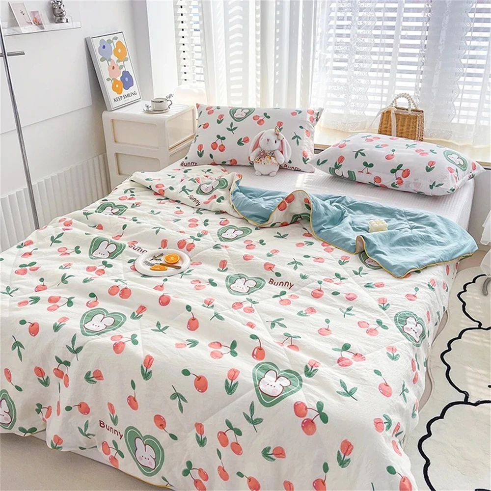 Zomer Soja Vezel Dunne Quilt Zachte Airconditioning Quilt Dekbed Deken Bed Dekbedden 150X200Cm 200X230Cm Wasbaar Beddengoed