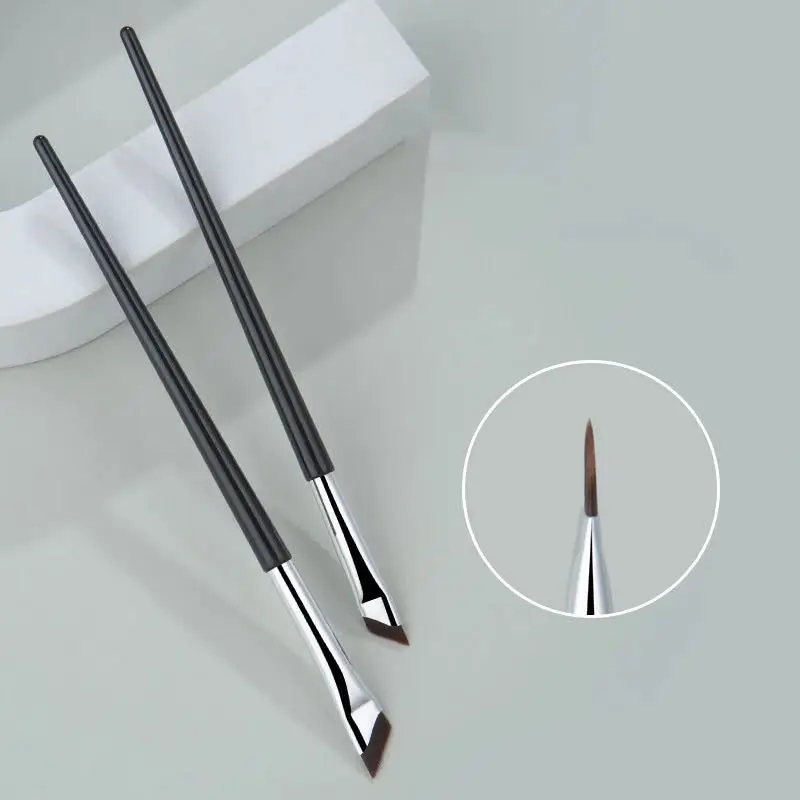The Upgrade Blade Eyeliner Brush Ultra Thin Fine Angle Flat Eyebrow Brush Under The Eyes Place Precise Detail Brush