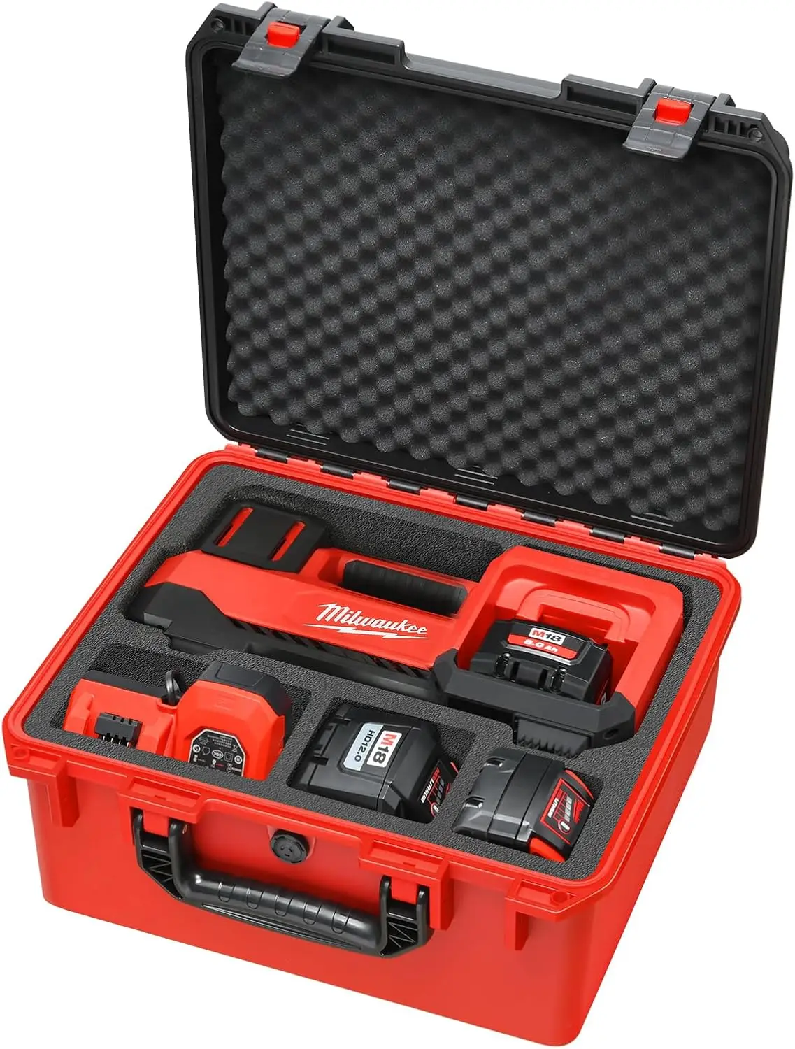 

Waterproof Hard Case for Cordless Tire Inflator: Custom-Fit Storage Box with Foam Inserts, Ideal for Auto Technicians