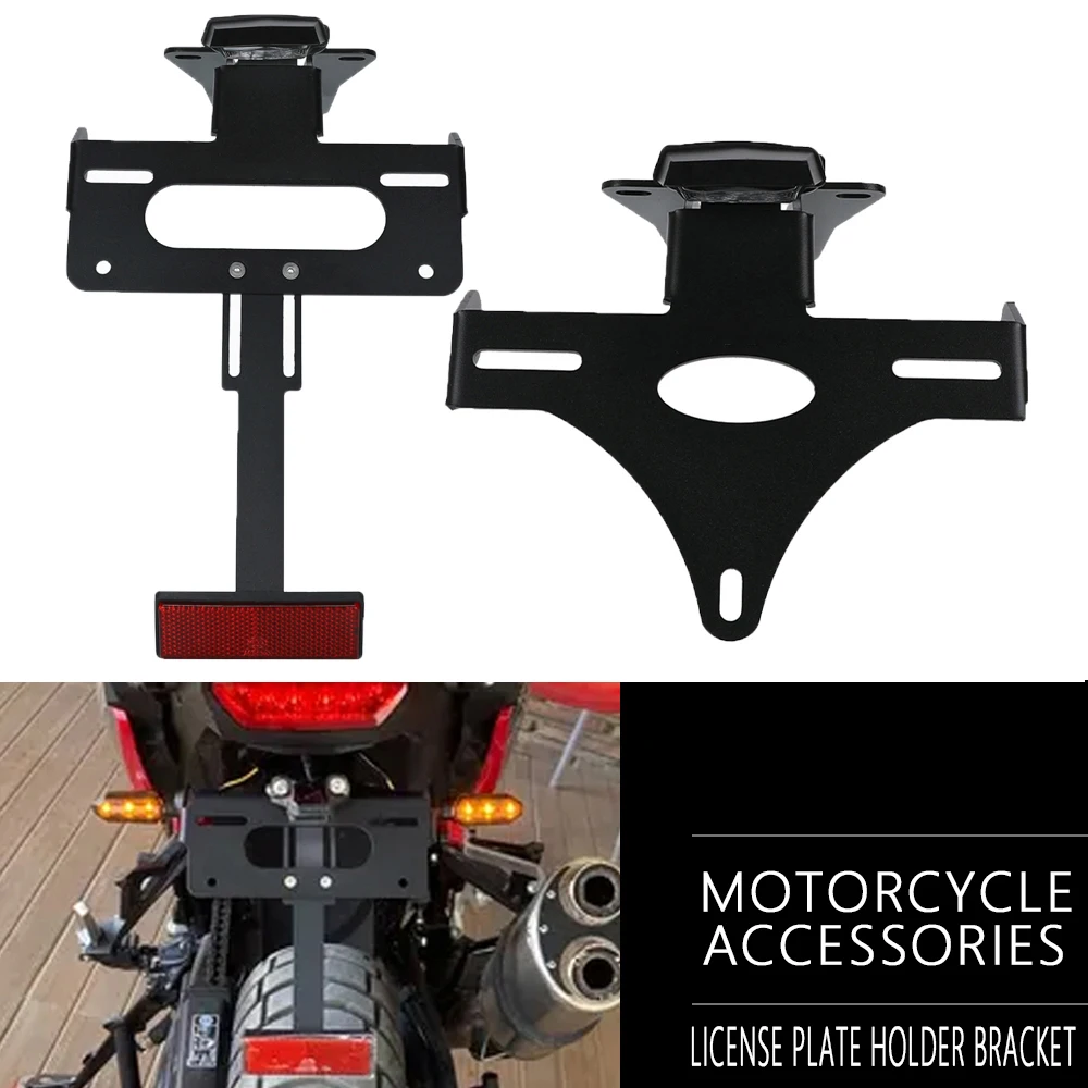 

For Speed Triple 1200 RS/RR 1200RS 1200RR 2021-2024 2025 Motorcycle License Plate Holder Fender Eliminator Registration Bracket