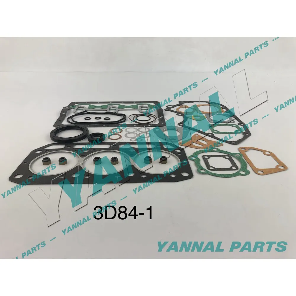 

Long Time Aftersale Service 3TNE84 3TNE84T 3D84E-3B S3D84E-3B Full Overhaul Gasket Kit Set For Yanmar Engine