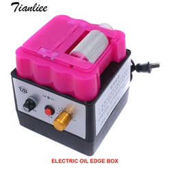 Electric Oil Side Box Paint Applicator For Leather Oil Painting Edge Men's Wallet Make Belt Repairman Edge Dyeing Diy Craft Tool