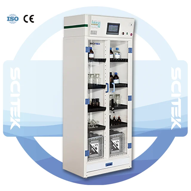 学校および実験室の家具用のガス浄化化学安全キャビネット酸およびアルカリ耐性