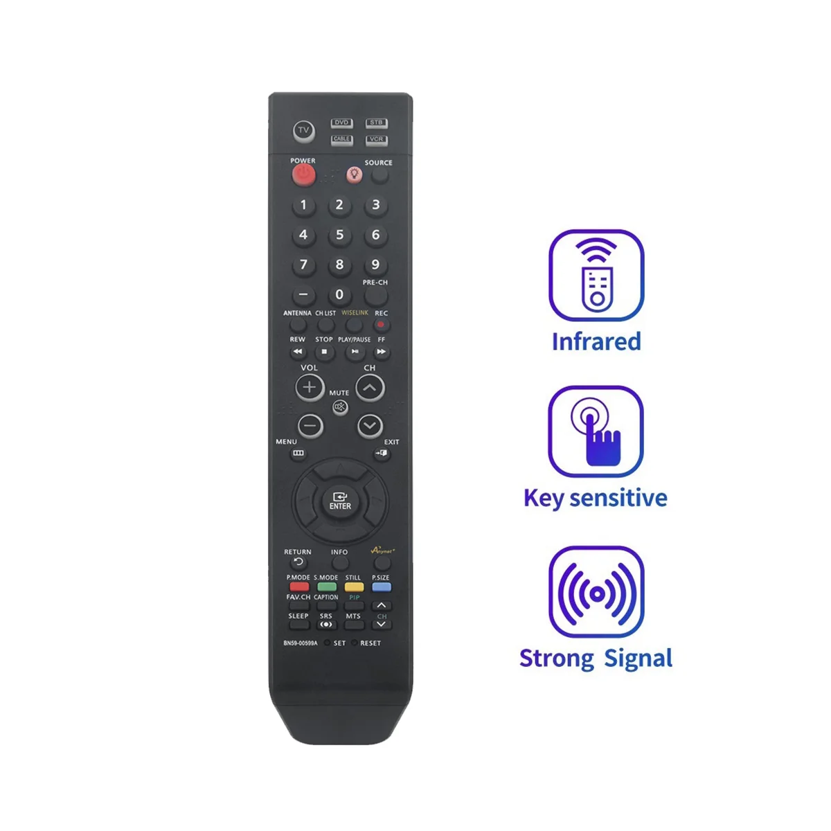 A57G-BN59-00599A Control remoto para Samsung TV FPT5884X/XAA FPT6374 FPT5084 FPT5084X/XAA FPT5884 FTP6374X/XAP FPT6374X/XAA