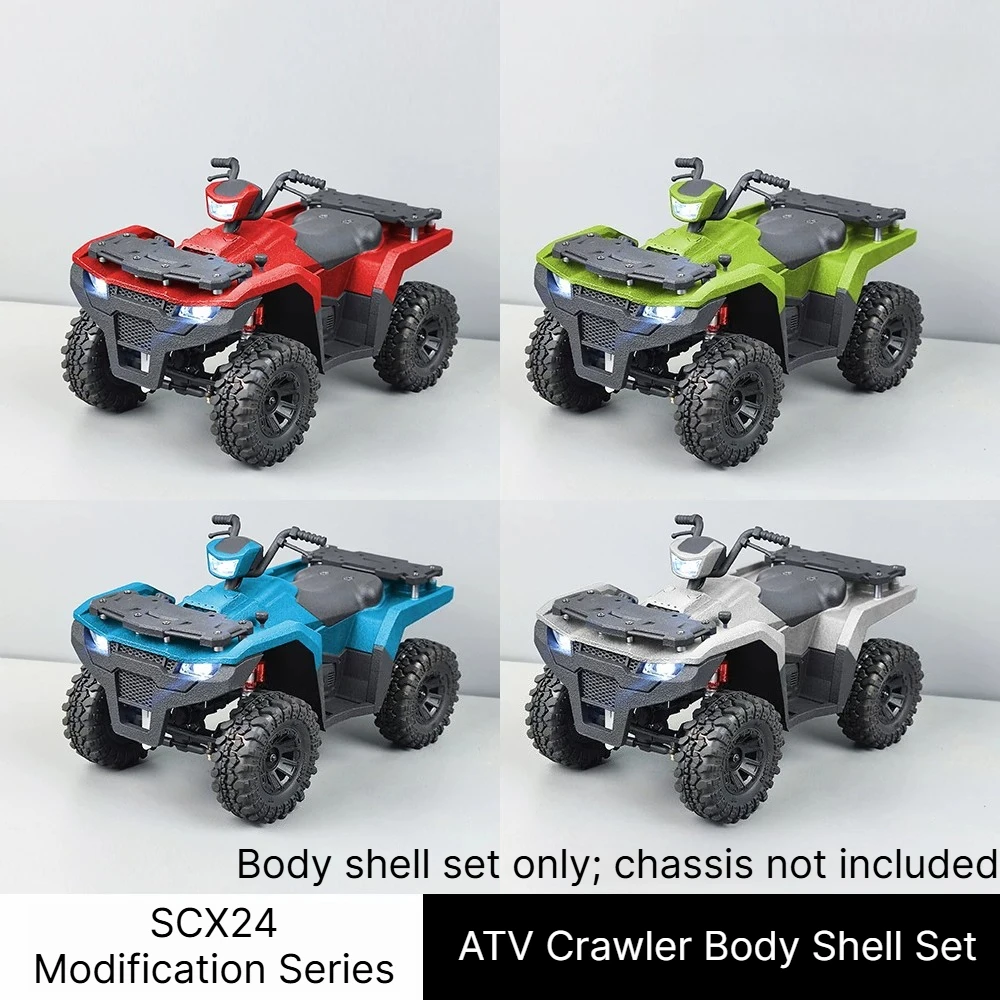SCX24 Crawler Magnetic Body Mount Set Nylon and Resin Material Off-Road RC Model Upgrade Accessories