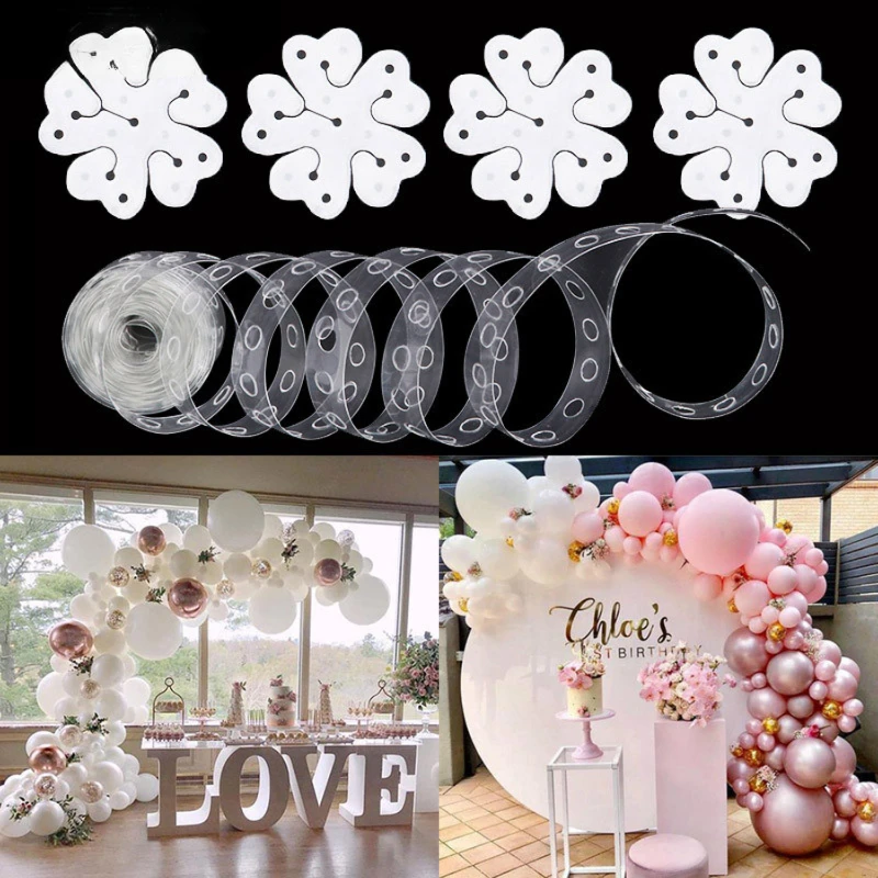 Balloon Arch Decoration Balloon Chain Wedding Balloon Garland Birthday Baby Shower Background Decoration Balloon Accessories