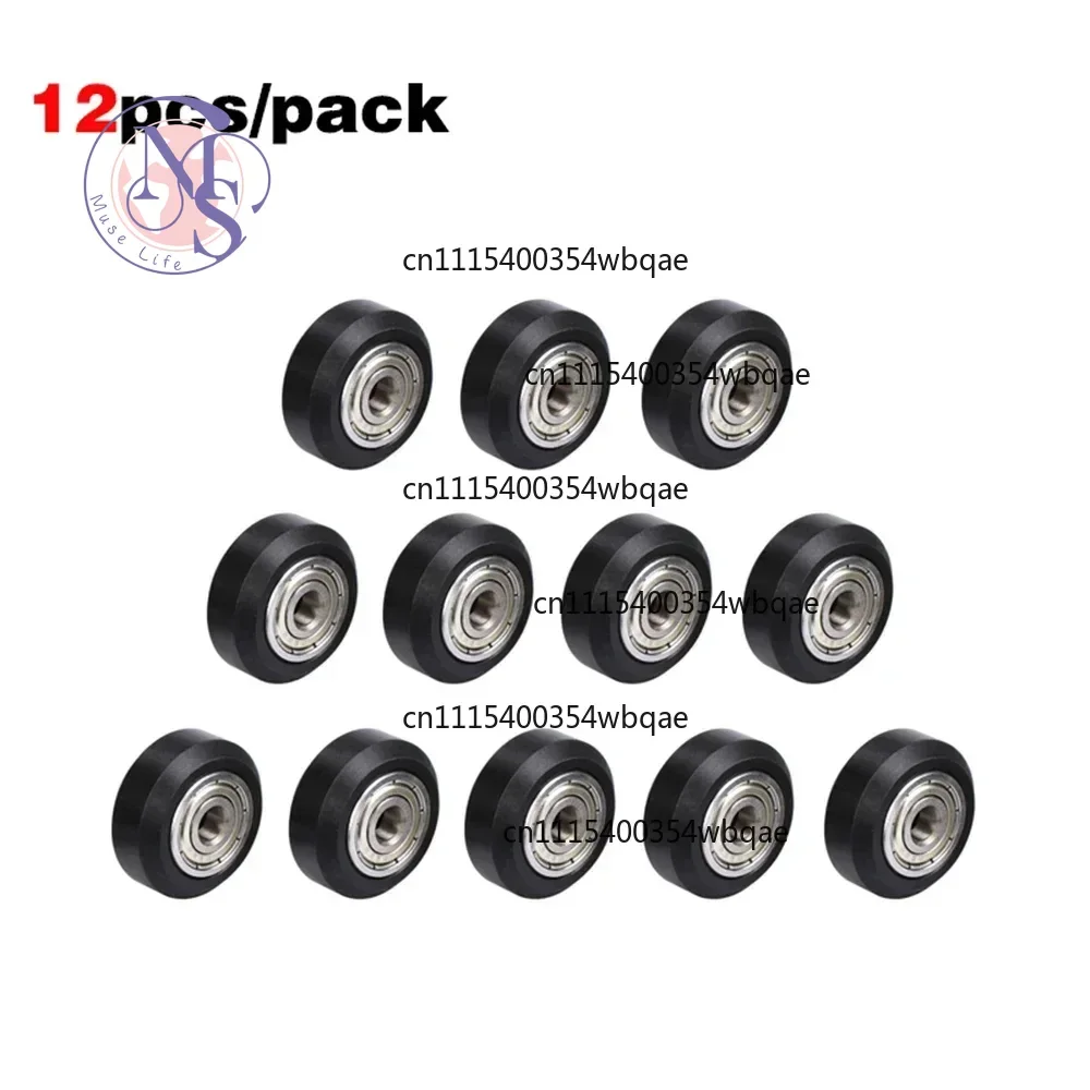 ZOCI-FOR-CNC POM Idler Pulley Wheel 625zz Bearing V-Slot Passive Gear Replacement Parts, Replacement Parts