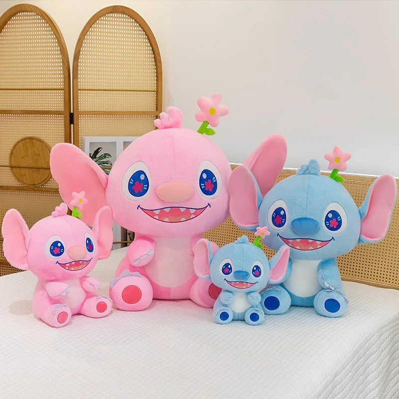 

Disney Kawaii Stitch плюшевая игрушка мягкая кукла для детей подарок на день рождения мягкая приятная подушка для сна большой размер аркадный приз плюшевая игрушка
