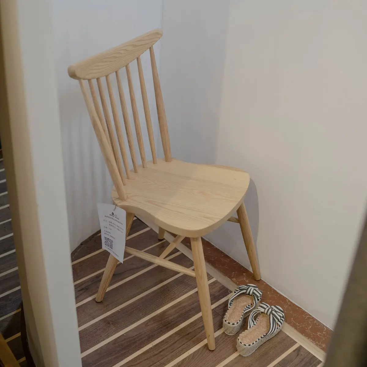 Chaise de Salle à Manger Occidentale avec Dossier, Reproduction Simple et Moderne