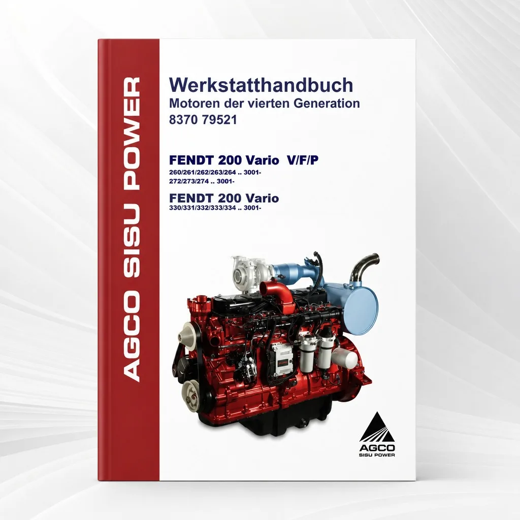 AutoEPC FENDT TRACTOR 26.4GB PDF Updated 2022 Diagrams, Operator & Workshop Manuals German DVD