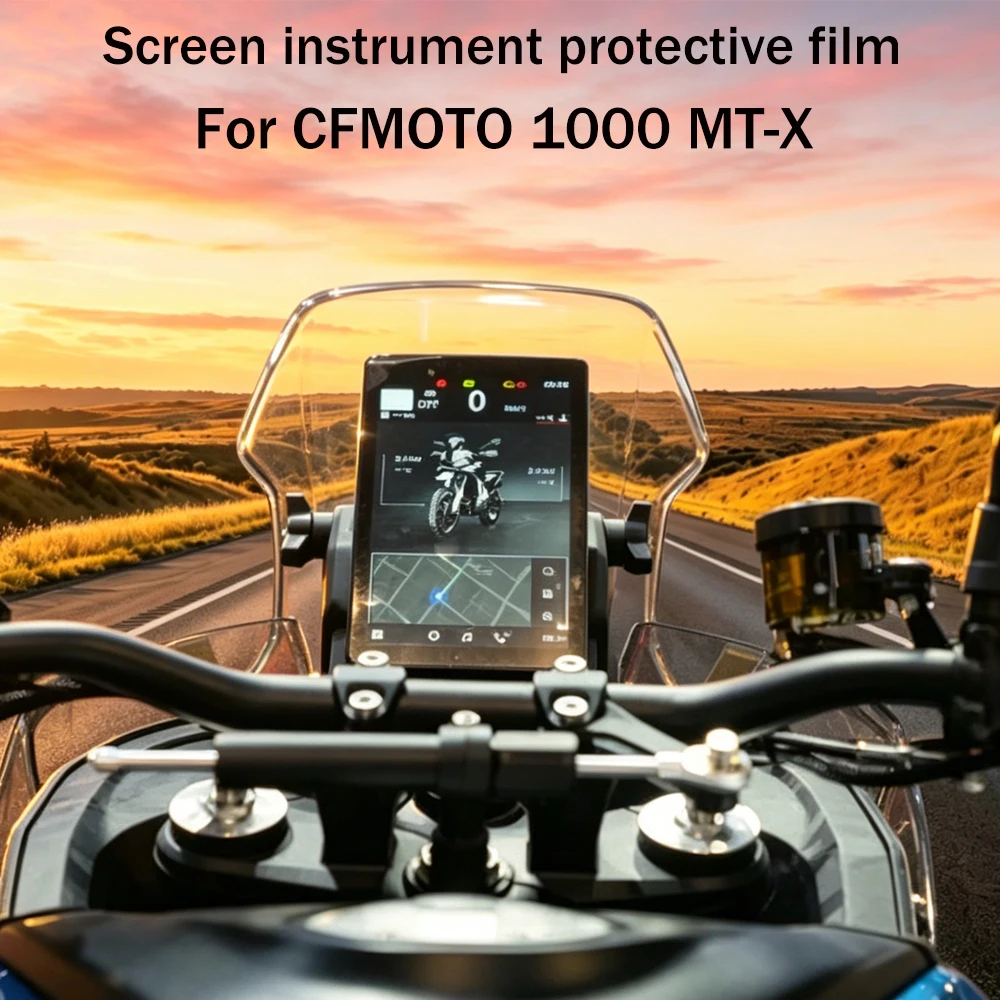 Für CFMOTO 1000MT-X 1000MTX Motorrad-Armaturenbrett-Displayschutzfolie 1000MT X Kratzfeste Schutzfolie 1000mtx
