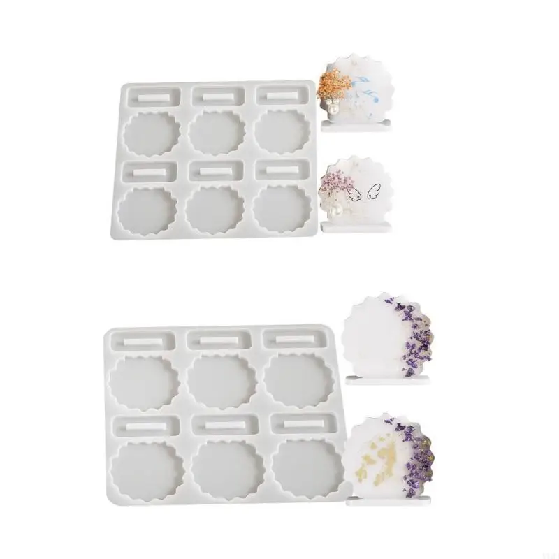 

Customizable Silicone Mold for Artistic Home Decoration Dried Flower Photo Frame Epoxy Mould Jewelry Making Tool