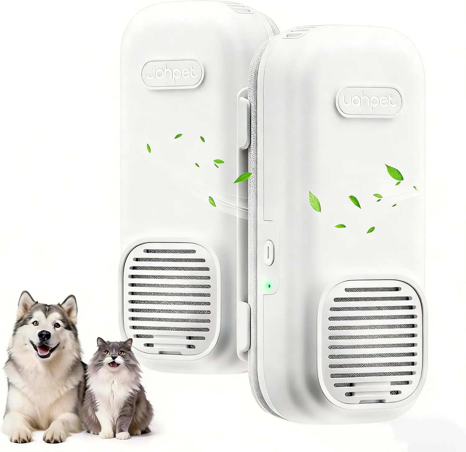 

Дезодоратор для кошачьего туалета, устранитель запаха для лотка с кабелем 1,5 м, безопасный и бесшумный освежитель воздуха для домов с животными (2 шт.)