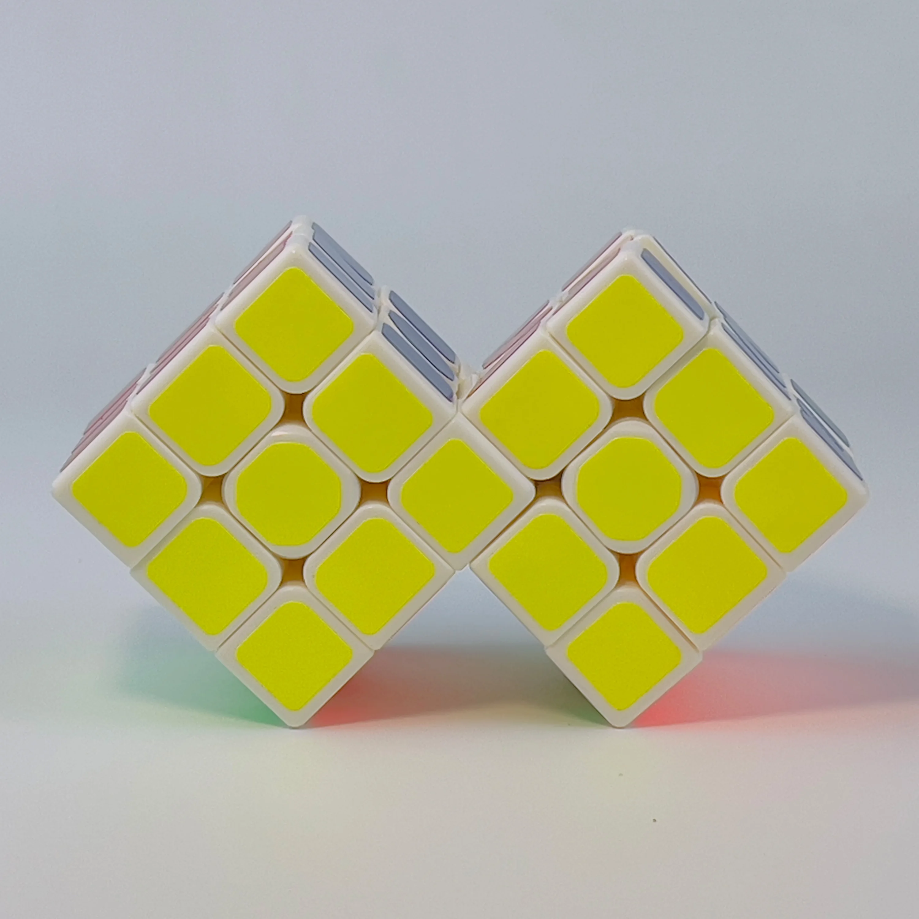 [Picube] 3x3 結合キューブ ブラック 限定回転 ステッカーレス 3x3x3 MoYu QiYi MeiLong YJ Speed GAN パズル Twisty Brain Teaser