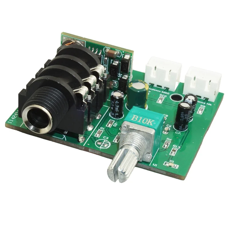 Excellent-Dynamic Microphone Capacitor Amplifier Preamplifier Mic Pickup Small Signal Amplification Circuit Module Interface