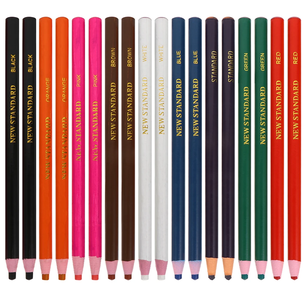 

20 Pcs Wax Pencil China Marker Portable Crayon Household Grease Peel Off Drawing Accessory Supplies Wood Colorful Strong