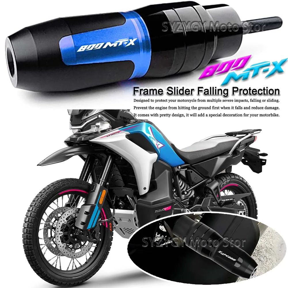 

For CFMOTO 800MT-X 800mt-x Motorcycle CNC Accessoires Falling protection Exhaust Slider Crash