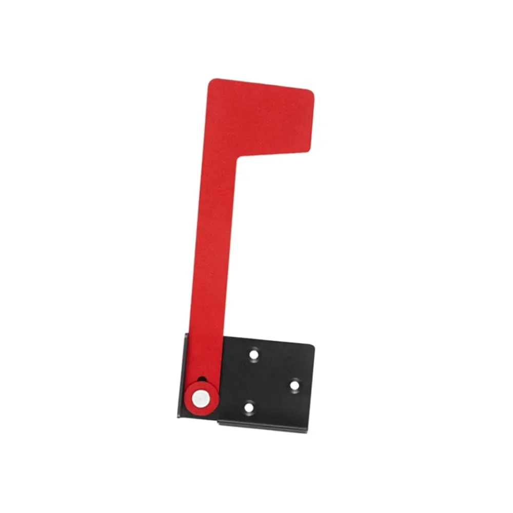 Rustproof Metal Mailbox Flag Replacement Kit Plated Heatproof Weather Resistant Banner for Outdoor Mailboxes