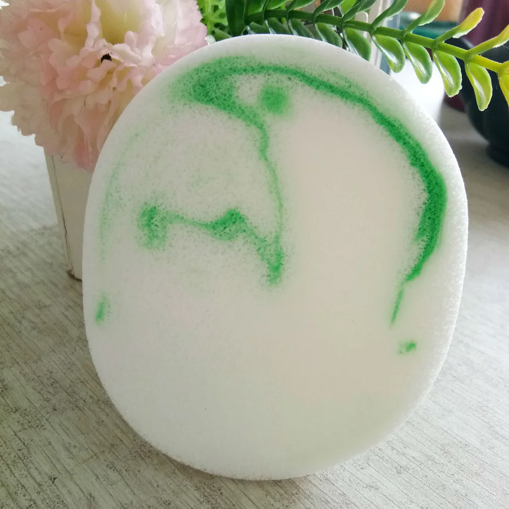 50 tamponi per la pulizia del viso con texture in spugna per la cura della pelle, rimuovi l'olio, proteggono dalla radiazioni, strumenti per il trucco per la pulizia profonda