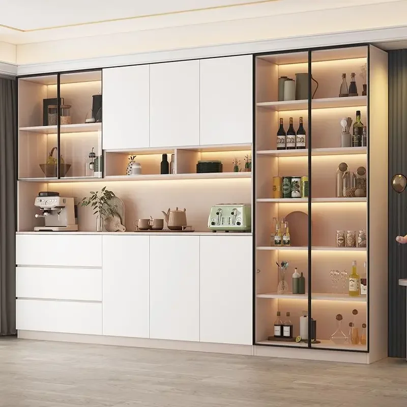 

Closet Sideboard Kitchen Cabinets Glass Display Modern Filing Big Storage Buffet Cabinet Shelf Laden Cajonera Bedroom Furniture
