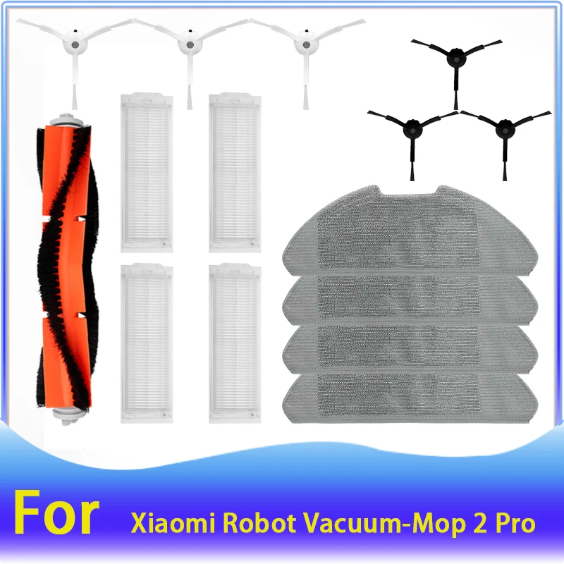 Voor Xiaomi Mi Robot Stofzuiger 2 Pro/Lite Mjst1shw Mjstl Stofzuiger Accessoires Filter Mop Doek Hoofdborstel