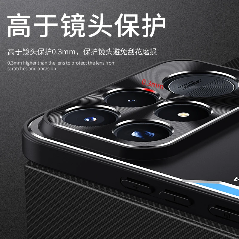 Dla Xiaomi Poco F9 Ultra / F9 Pro 5G Etui Metalowe z Aluminium, Twardy Tył z PC, Ramka z TPU, Ochrona Kamery, Odporna na Wstrząsy Osłona — zdjęcie produktu 4