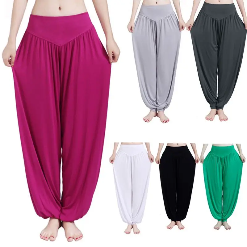 

50JB Indian Baba Harem Yoga Women Trousers for aladdin Gypsy Baggy Genie Hippie