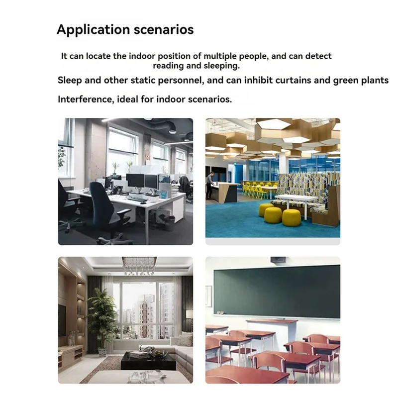 BAAY LD6001B 60Ghz Mmwave رادار الاستشعار + CH340 لوحة المنفذ التسلسلي عالية الدقة متعددة الأهداف ثلاثية الأبعاد وحدة استشعار الوجود البشري