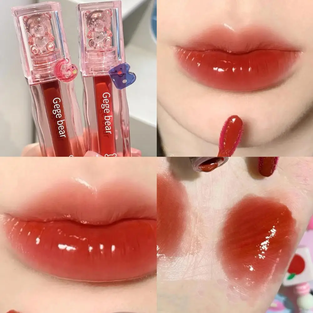 Lápiz labial para mujer, brillo de labios vibrante, 8g, resistente al agua, hidratante, no pegajoso, maquillaje de labios regordetes, brillante