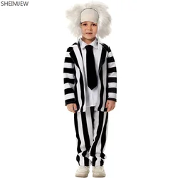 New Children Underworld Master Cosplay Costume Halloween Suits Children's Day Stage Costumes Carnival Party Performance Dress Up