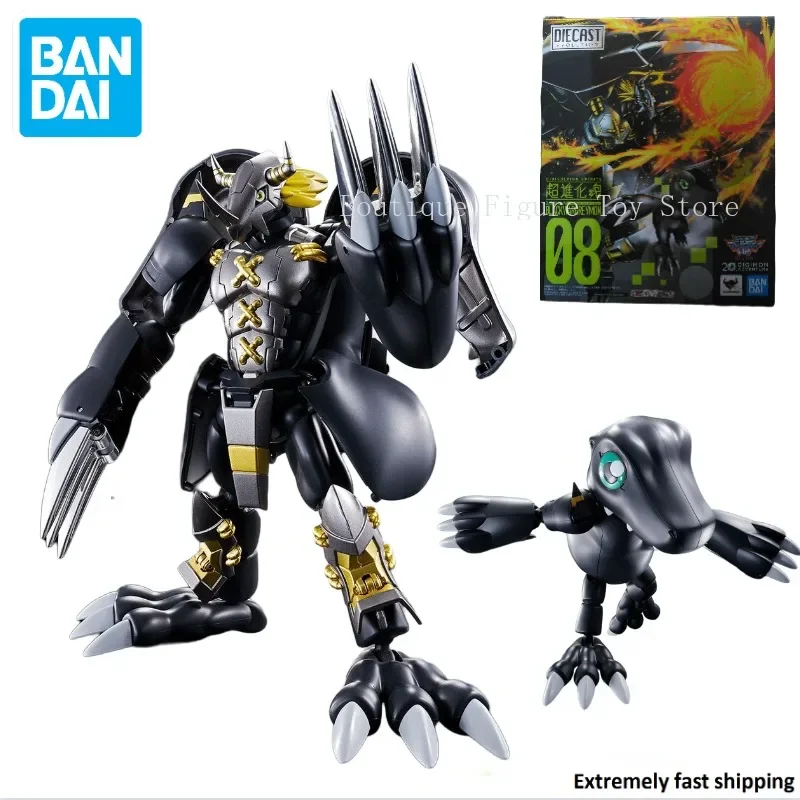 

В наличии оригинальные Bandai Digimon Adventure Black War Greymon DIGIVOLVING SPIRITS фигурку аниме модель игрушки собирать подарок