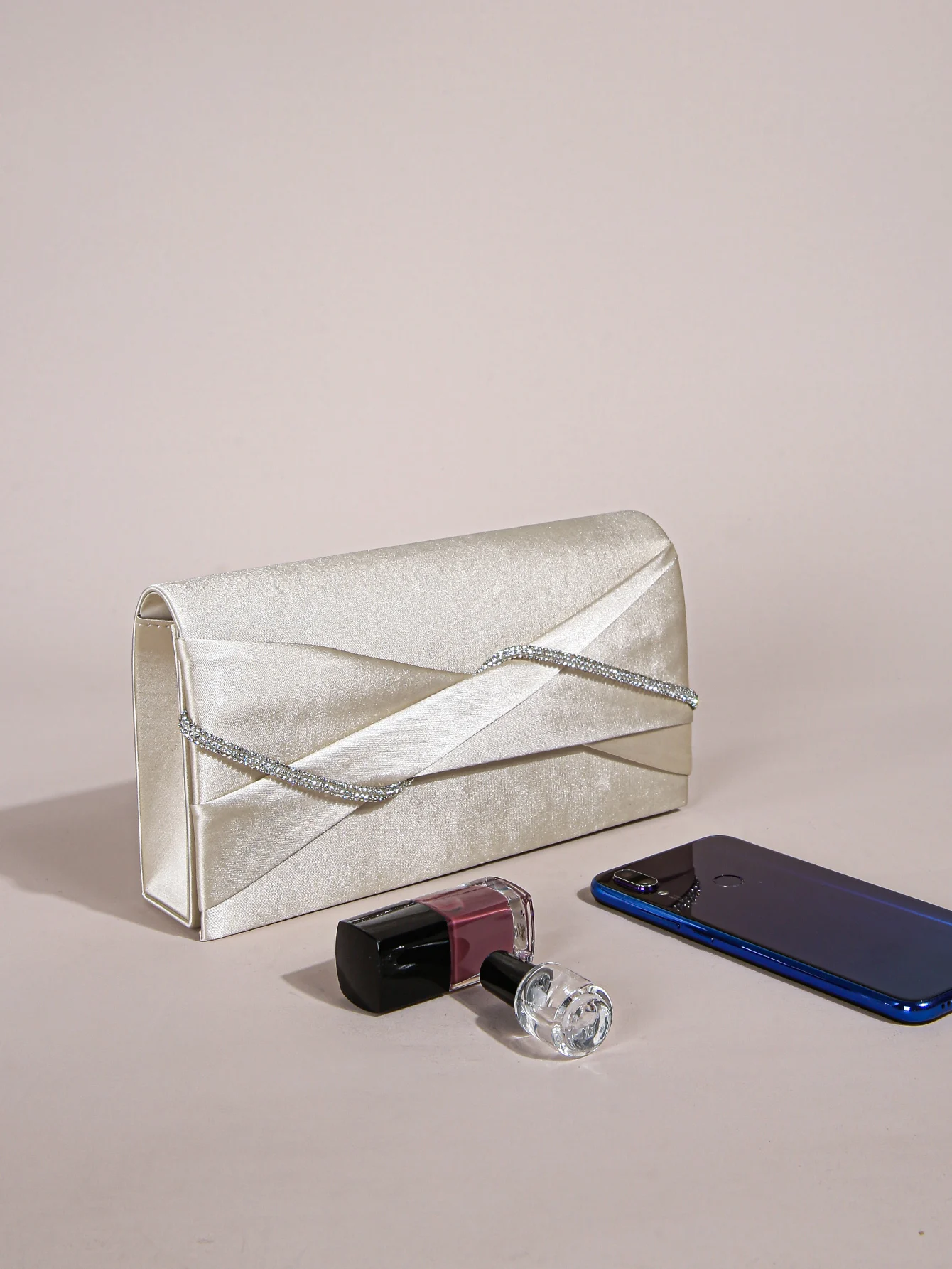 Hand Clutch Tasche, Abend Clutch Tasche für Frauen, funkelnde Kristalls eil geraffte Handtaschen, Glitzer Umschlag Geldbörse für Party Girl, Frau – Detail 4